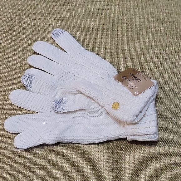 BRAND NEW LUXURY DIVAS KNIT COTTON WOMEN"S GLOVES - Picture 5 of 9